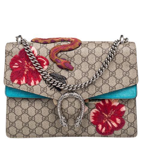 gucci pouch snake|gucci dionysus embroidered shoulder bag.